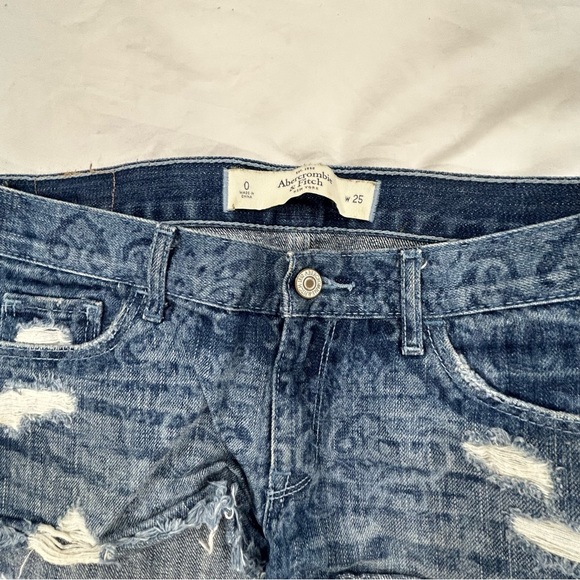 Jean denim shorts lot of 6 pairs- one teaspoon, Abercrombie - Picture 6 of 7